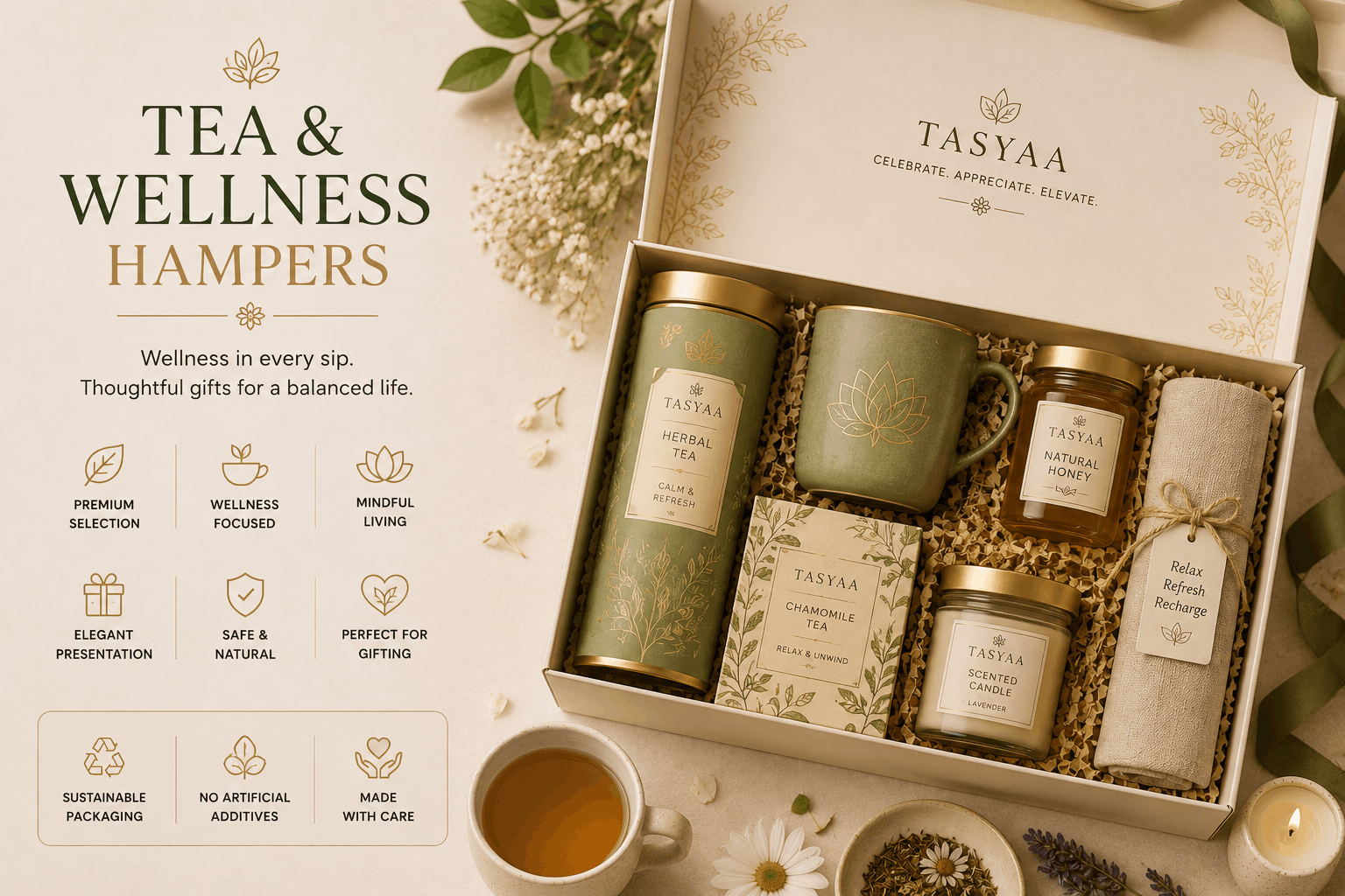 Tea & Wellness Hampers